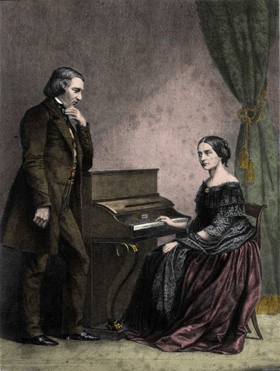 Robert en Clara Schumann, Duitse muzikanten door German School