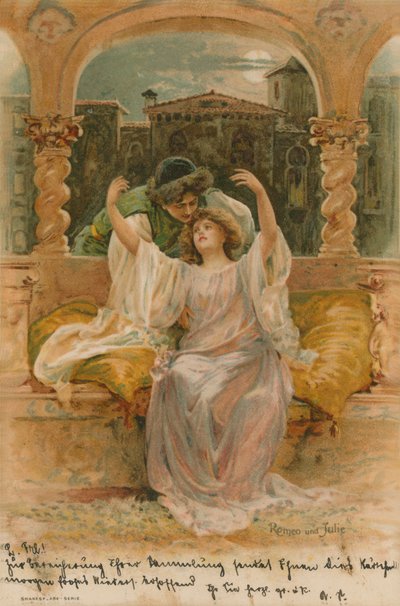 Romeo en Julia, Valentijnskaart door German School