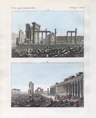 Ruïnes van Palmyra door German School