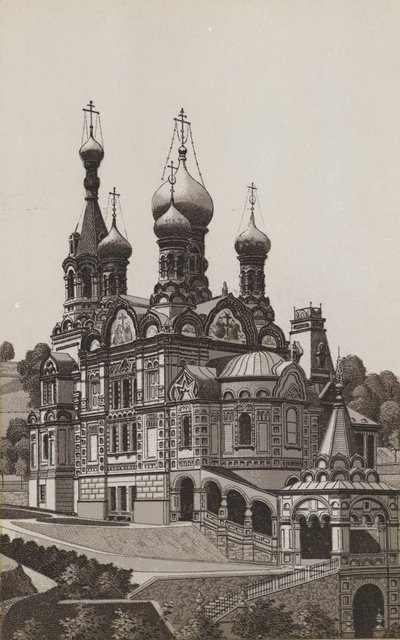 Russische Kerk door German School