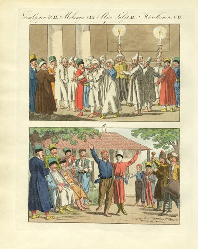 Scènes van Tauria of van het voormalige Krim door German School