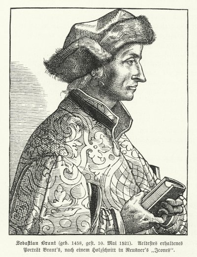 Sebastian Brant, Duitse Renaissance humanist en satiricus door German School
