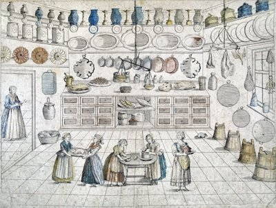 Dienaren in de keuken, Duitsland door German School