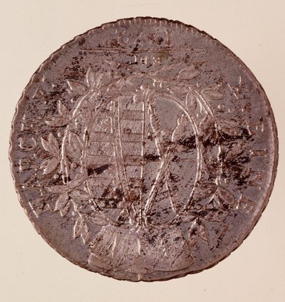 Zilveren munt (thaler) uit Saksen: regering van Frederik Augustus I van Saksen (1750-1827) door German School