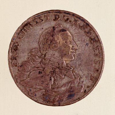 Zilveren thaler van Frederik Christiaan, Markgraaf van Brandenburg-Bayreuth door German School