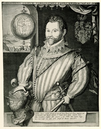 Sir Francis Drake door German School