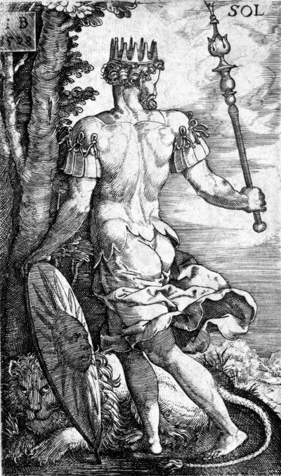 Sol, gedrukt door Georg Pencz, 1529 door German School