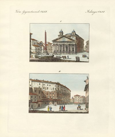 Vreemd gebouw in Rome door German School