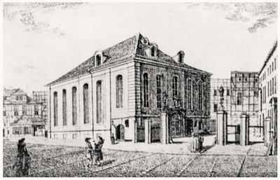 Synagoge in Berlijn door German School