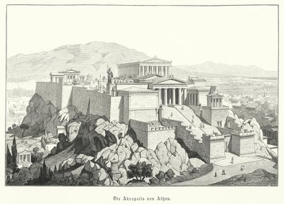 De Akropolis van Athene, Oud Griekenland door German School