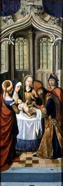 De besnijdenis van Christus door German School