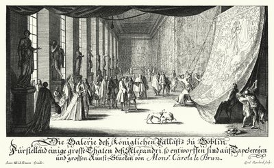 De Galerie des Gobelins, Parijs door German School