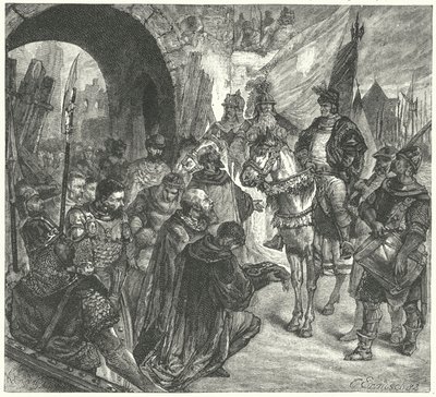 De Hussitische Generaal Prokop de Grote voor Naumburg door German School