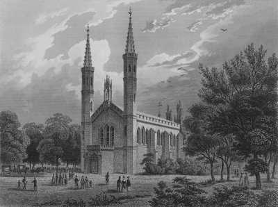 De Nieuwe Kerk in Charlottenburg, Berlijn door German School