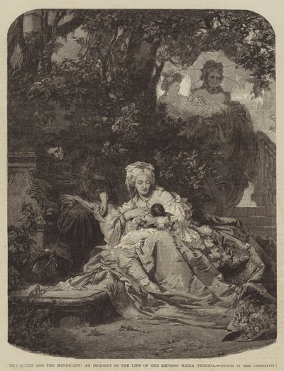 De Koningin en de Bedelaar, een Incident in het Leven van Keizerin Maria Theresia door German School