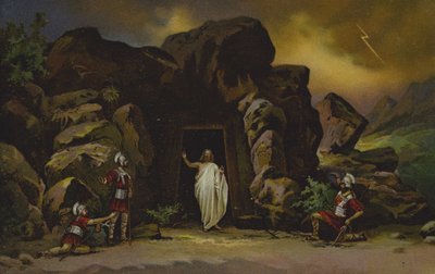 De opstanding van Christus door German School