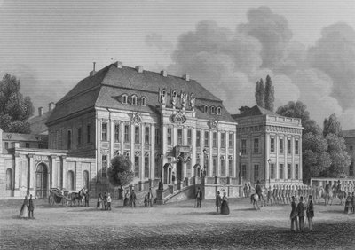 Het koninklijk paleis, Berlijn door German School