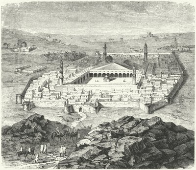 De stad Medina, Arabië door German School