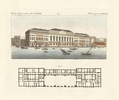 Het nieuwe douanehuis in Londen door German School