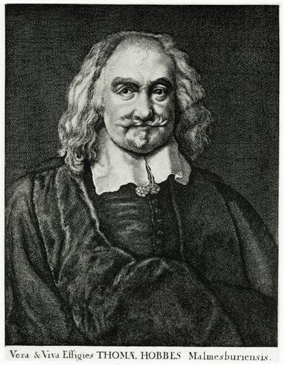 Thomas Hobbes door German School