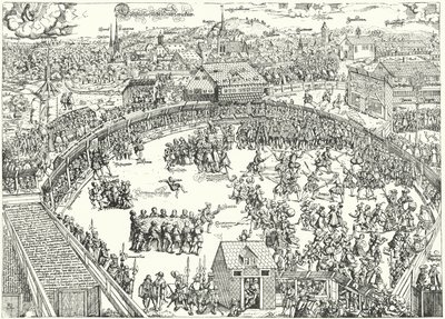 Toernooi in Zwickau, augustus 1573 door German School