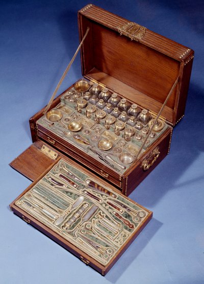 Reis Chirurgie en Apotheek Kit. 1640. Augsburg door German School