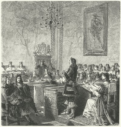 Proces van William Russell, Lord Russell, voor verraad tegen koning Charles II door German School