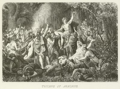 Triomf van Arminius door German School