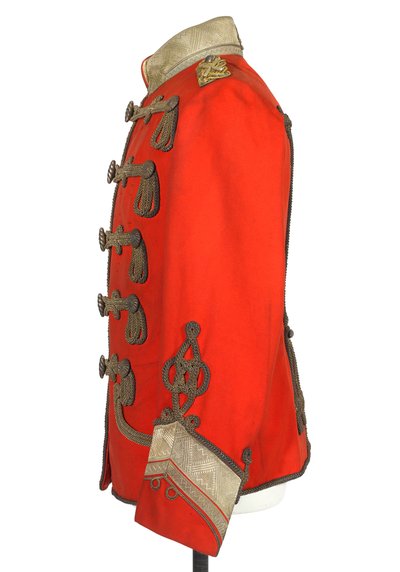Uniformjas, HRH De Hertog van Connaught, 3e Zieten Huzaren, Duits Leger, voor 1914 door German School