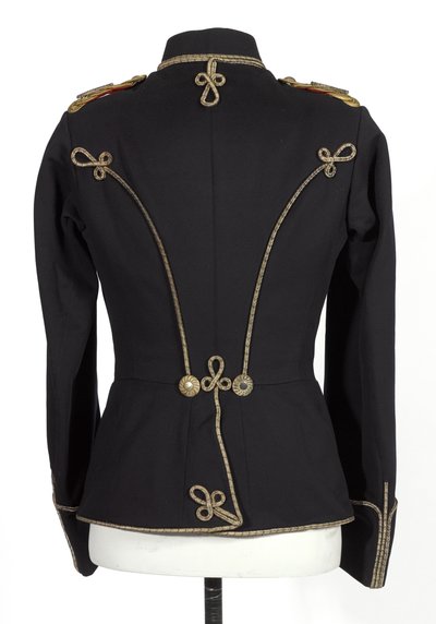 Uniformjas, HRH De Hertog van Connaught, 3e Zieten Huzaren, Duits Leger, voor 1914 door German School