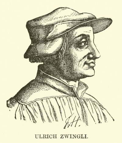 Ulrich Zwingli door German School