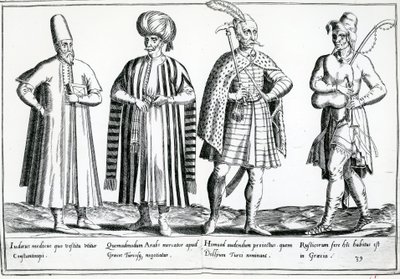 Variaties van kleding in het oostelijke Middellandse Zeegebied door German School