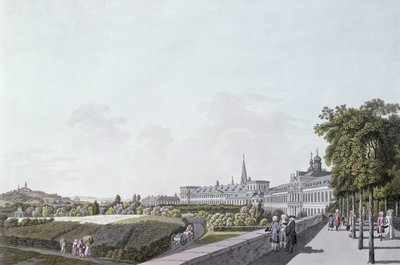 Uitzicht op de residentie van de aartsbisschoppen en keurvorsten van Keulen, Bonn door German School
