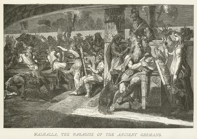 Walhalla, het Paradijs van de oude Germanen door German School
