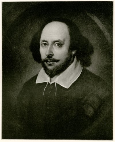 William Shakespeare door German School
