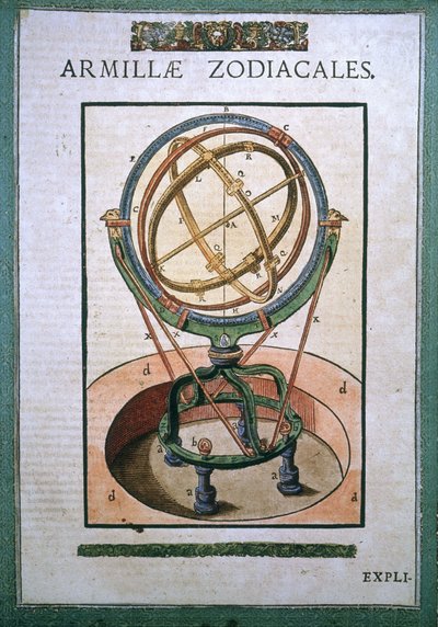 Zodiacale armillairsfeer in 