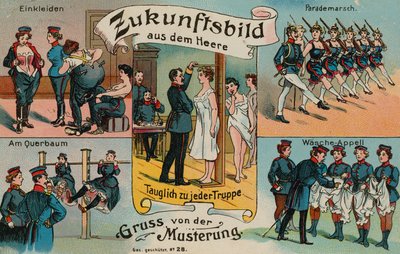 Toekomstbeeld uit het leger door German School