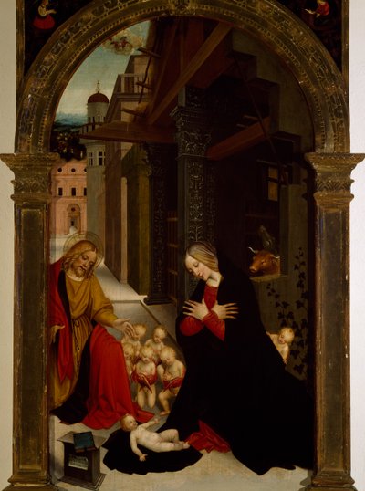 Geboorte door Gerolamo Giovenone
