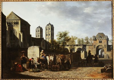 Openbare fontein en St. Gereon