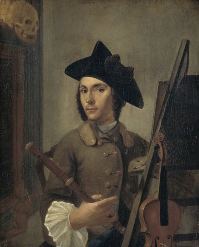 Zelfportret door Gerrit Backhuijzen