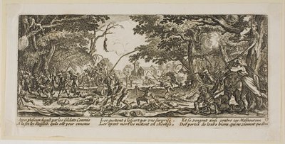 De boeren wreken zich, plaat zeventien uit De grote ellende van de oorlog door Gerrit Lucasz van Schagen