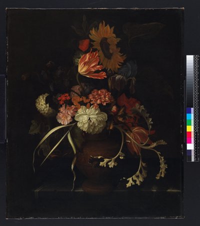 Stilleven van bloemen door Gerrit Pietersz