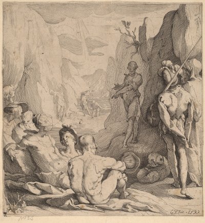 Johannes de Doper, Predikend door Gerrit Pietersz Sweelinck