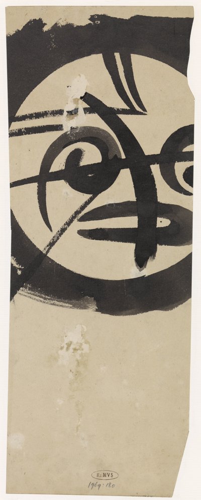 Fragment van een ornament door Gerrit Willem Dijsselhof