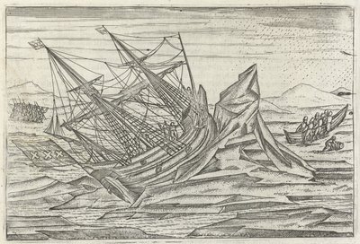 Vraye Description de Trois Voyages de mer tres admirables door Gerrit de Veer