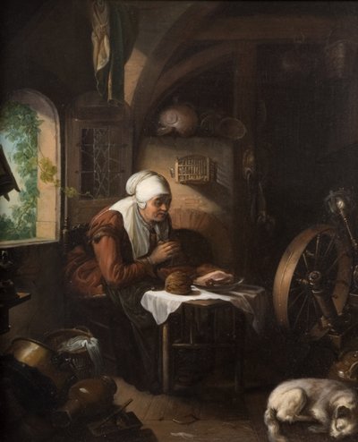 Gebed Voor Het Eten door Gerrit Dou