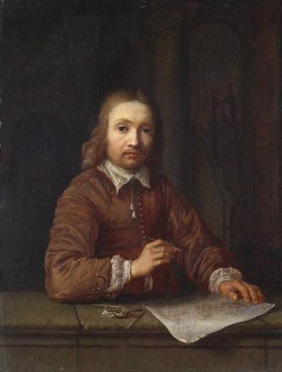 Zelfportret door Gerrit Dou