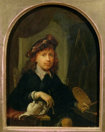 Zelfportret door Gerrit Dou