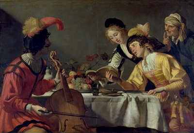 Concert door Gerrit van Honthorst