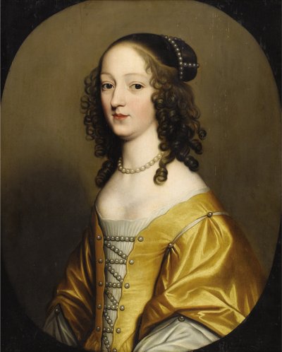 Elizabeth Stuart, Koningin van Bohemen door Gerrit van Honthorst
